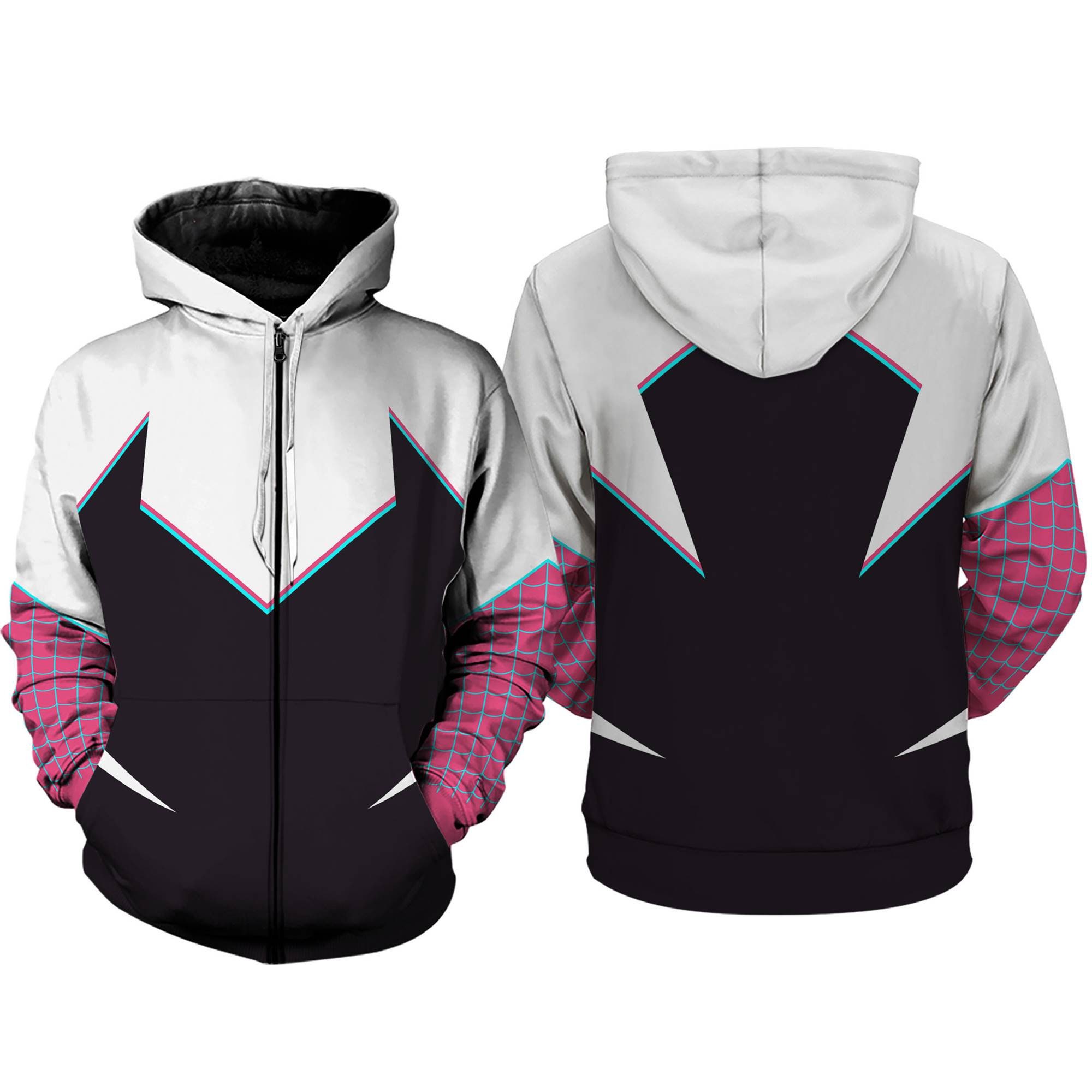 Ghost-Spider 3D Full Over Print Hoodie