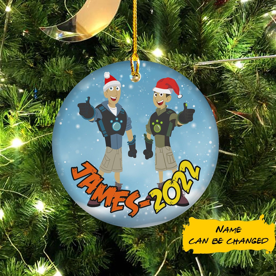 Wild Kratts Ornament Wild Kratts Christmas Ornament Wild Etsy