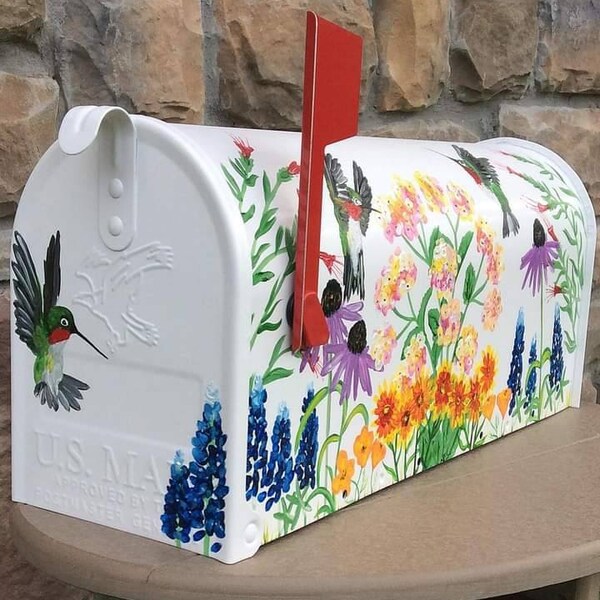 Hand Painted Mailboxes Etsy