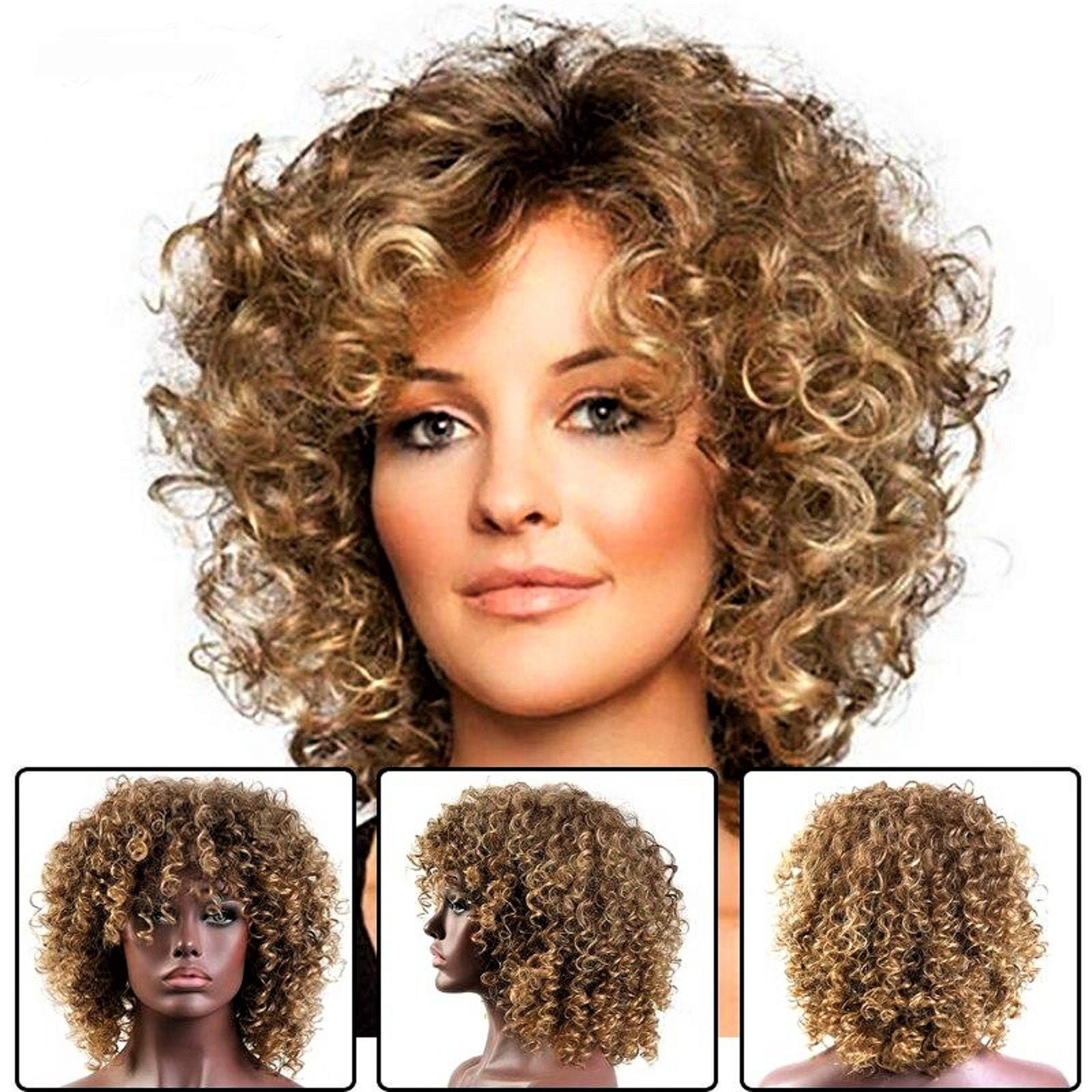 Change Your Look 14 Inches Short Curly Hair Wigs in 3 Colours - Etsy Change Your Look 14 Inches Short Curly Hair Wigs in 3 Colours - Etsy