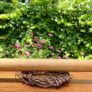 Vintage French Style Wood Slim Rolling Pin