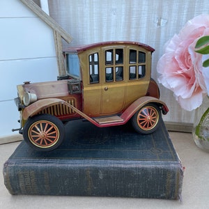 Vintage Grand-Pa Tin Toy Car