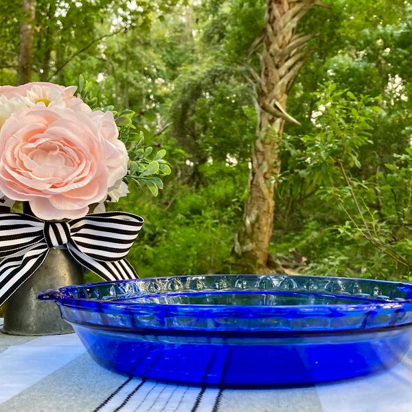 Glass Pie Plate Etsy