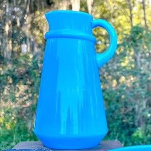 Portieux Vallerysthal French Opaline Blue - Etsy