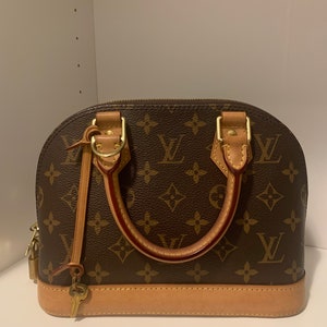 NEW! LV Alma BB Luxury Purse Organizer Insert Liner Protector cherry red  Only @AlgorithmBags® Exclusive design for Louis Vuitton