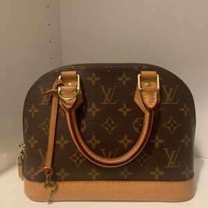 LOUIS VUITTON Handbag M53152 Alma BB Monogram canvas Brown Women Used –