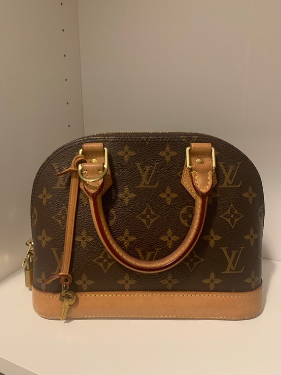 Authentic Louis Vuitton Musette Tango Vintage Leather -  Denmark