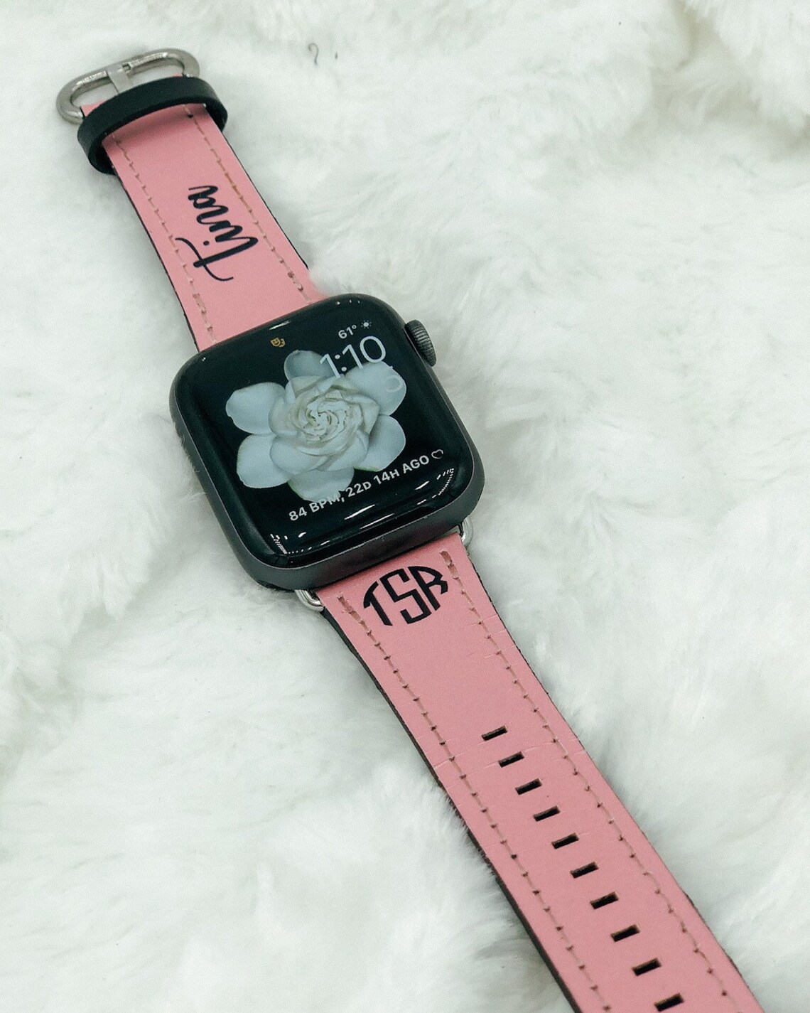 Custom Monogram Apple Watch Band Etsy
