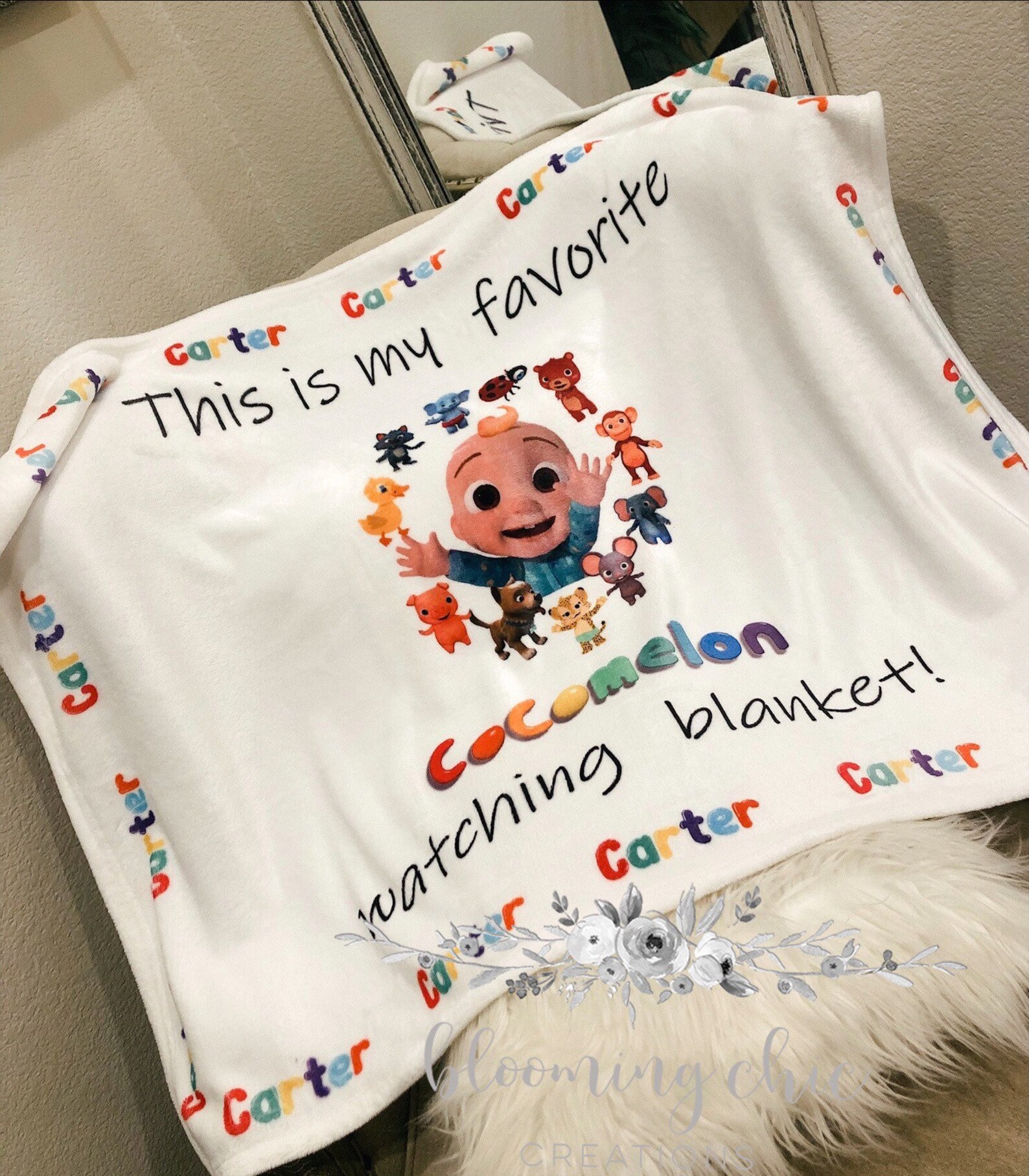 Personalized Blanket Etsy