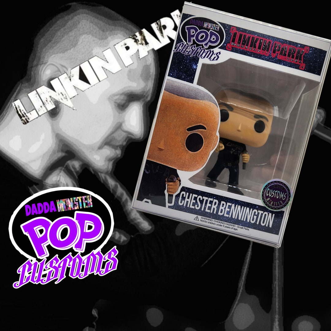 Custom Funko POP Chester Bennington Linkin Park Etsy