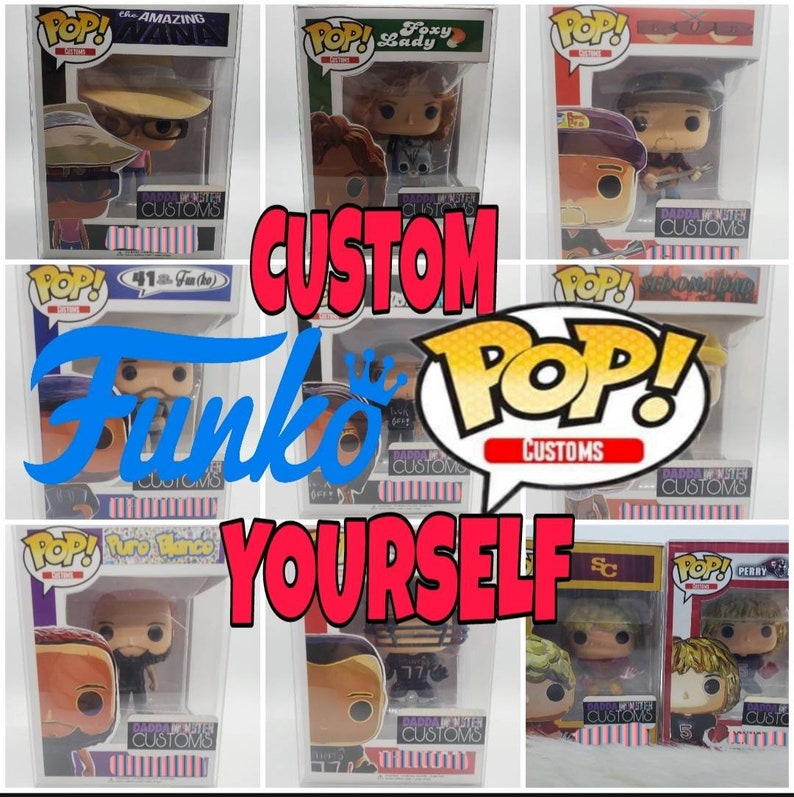 Custom Funko POP of YOURSELF - Etsy