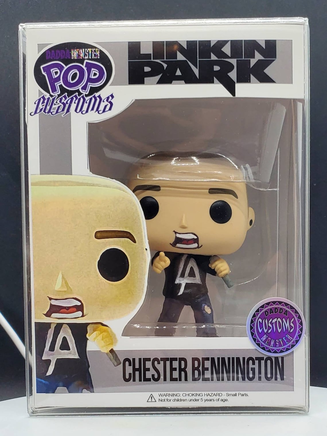 Custom Funko POP Chester Bennington Linkin Park Etsy
