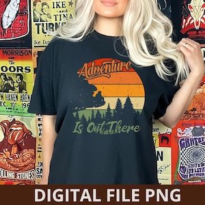 Women Adventure Awaits Outdoor Graphic Tee Shirt Kindness Heart Printed Hike Mountain Nature Travel Png Workout Top