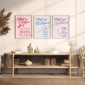 Meet Me pastel park posterset | Op Main Street, Fantasyland, Tomorrowland geïnspireerde prints | Grillig themapark muurdecoratie | Digitale download