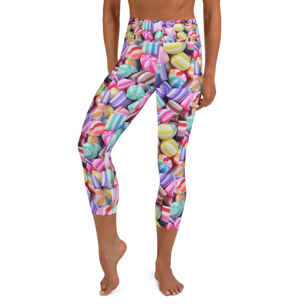 Caramel Plaid Yoga Leggings