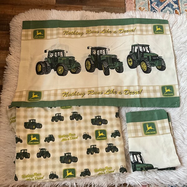 John Deere Bedding Etsy