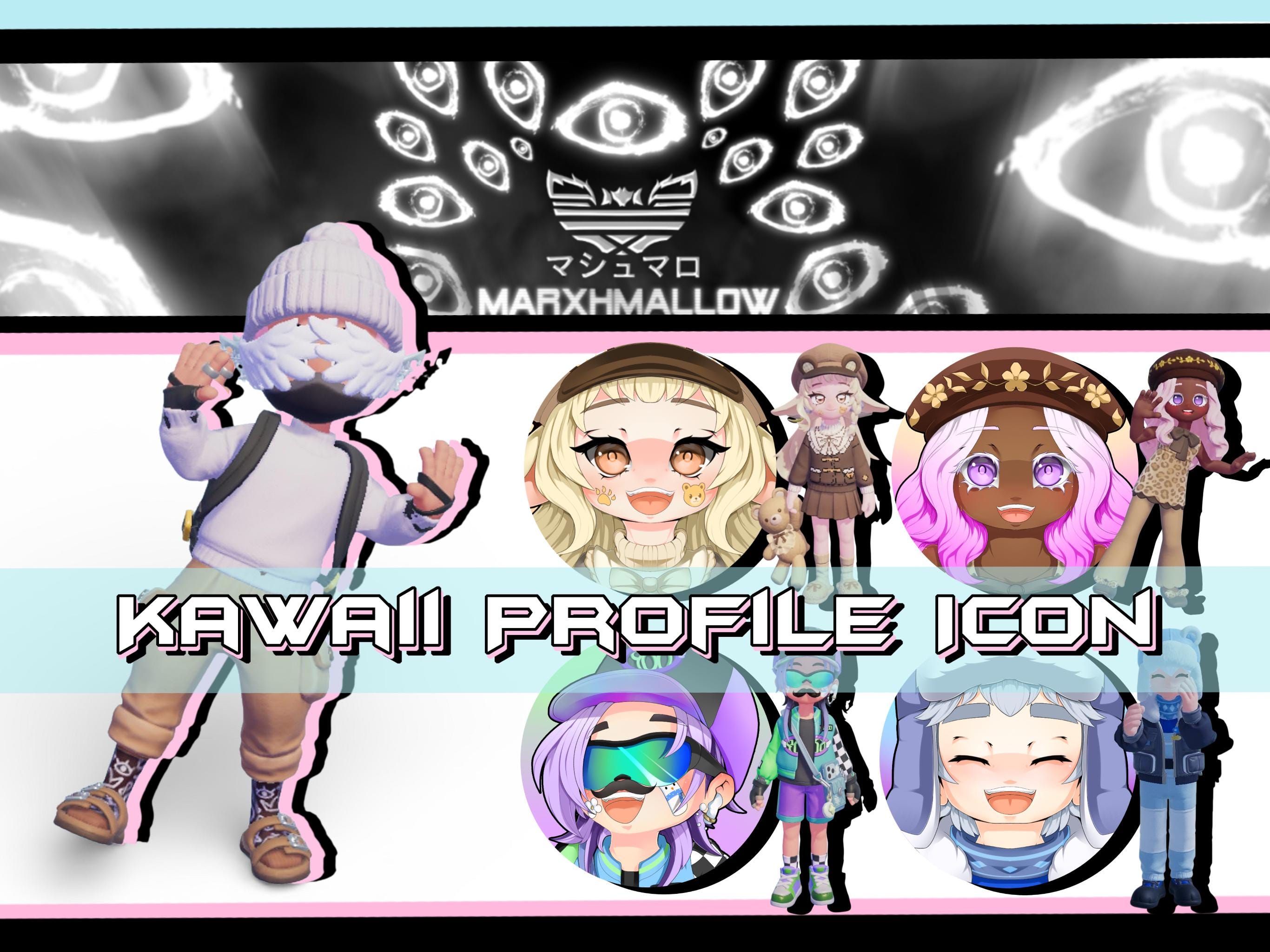 Heartopia Pfp Custom Heartopia Avatar Profile Icon | Kawaii Anime Social Media Gaming ...