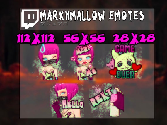 Dead By Daylight Nea Karlsson Urban Artist Twitch Emotes Etsy