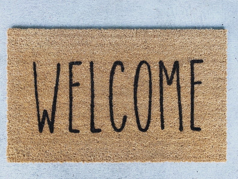 Home Doormat Home Doormat Mat Cute Rae Dunn Etsy