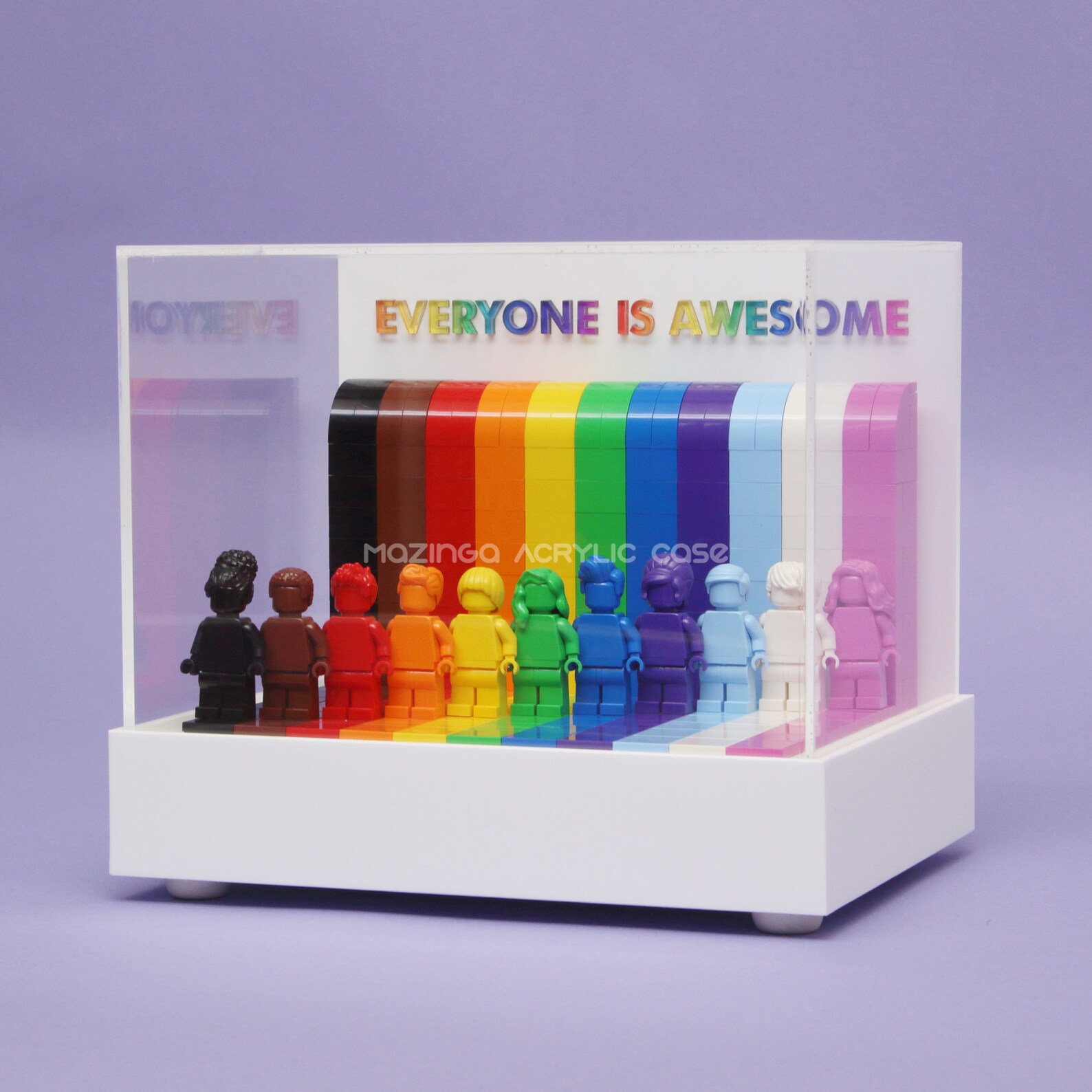 LEGO 40516 Everyone Is Awesome Acrylic Display Case | Etsy