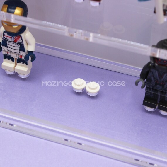 lego minifigure acrylic display case