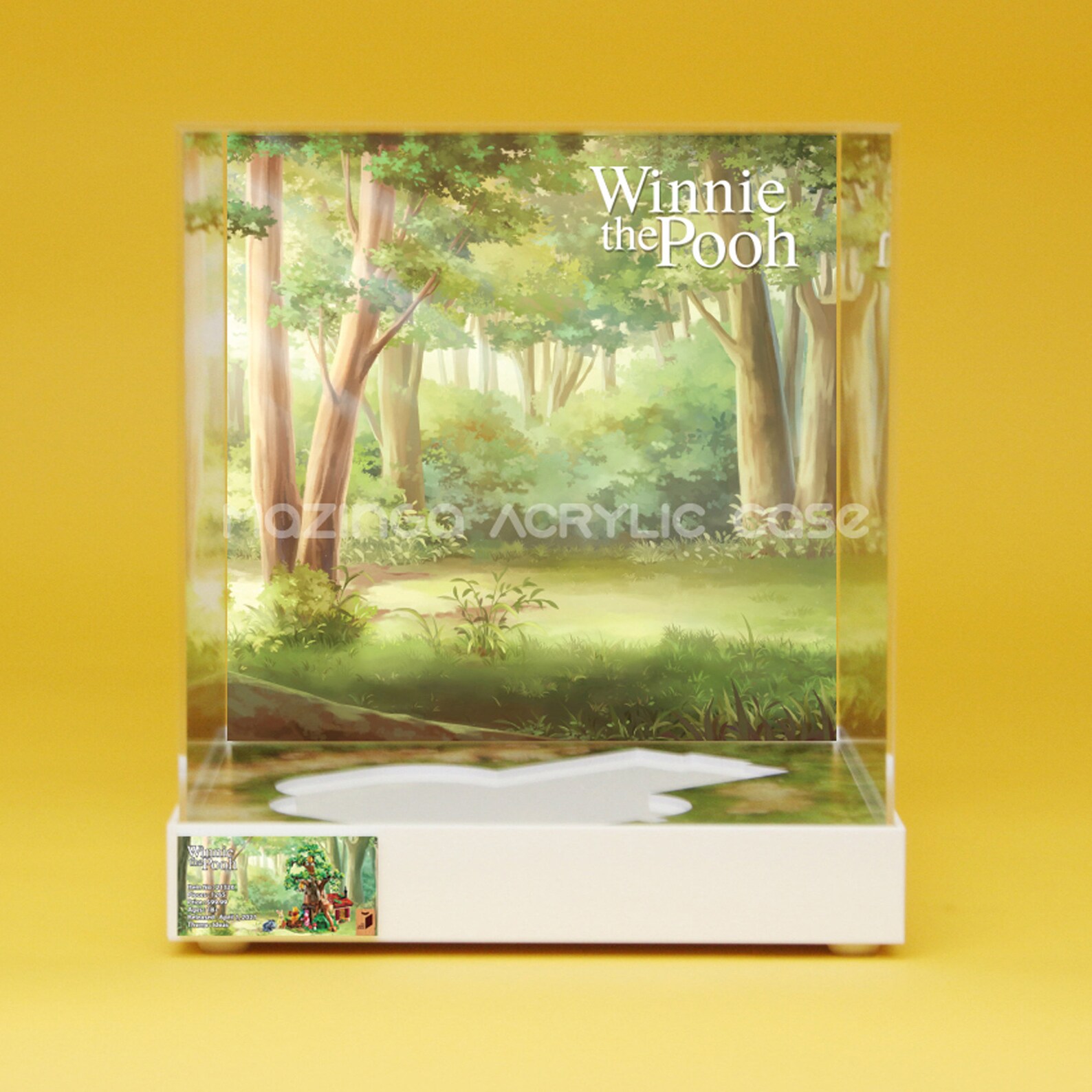 Winnie the Pooh Acrylic Display case for the LEGO model 21326 Etsy