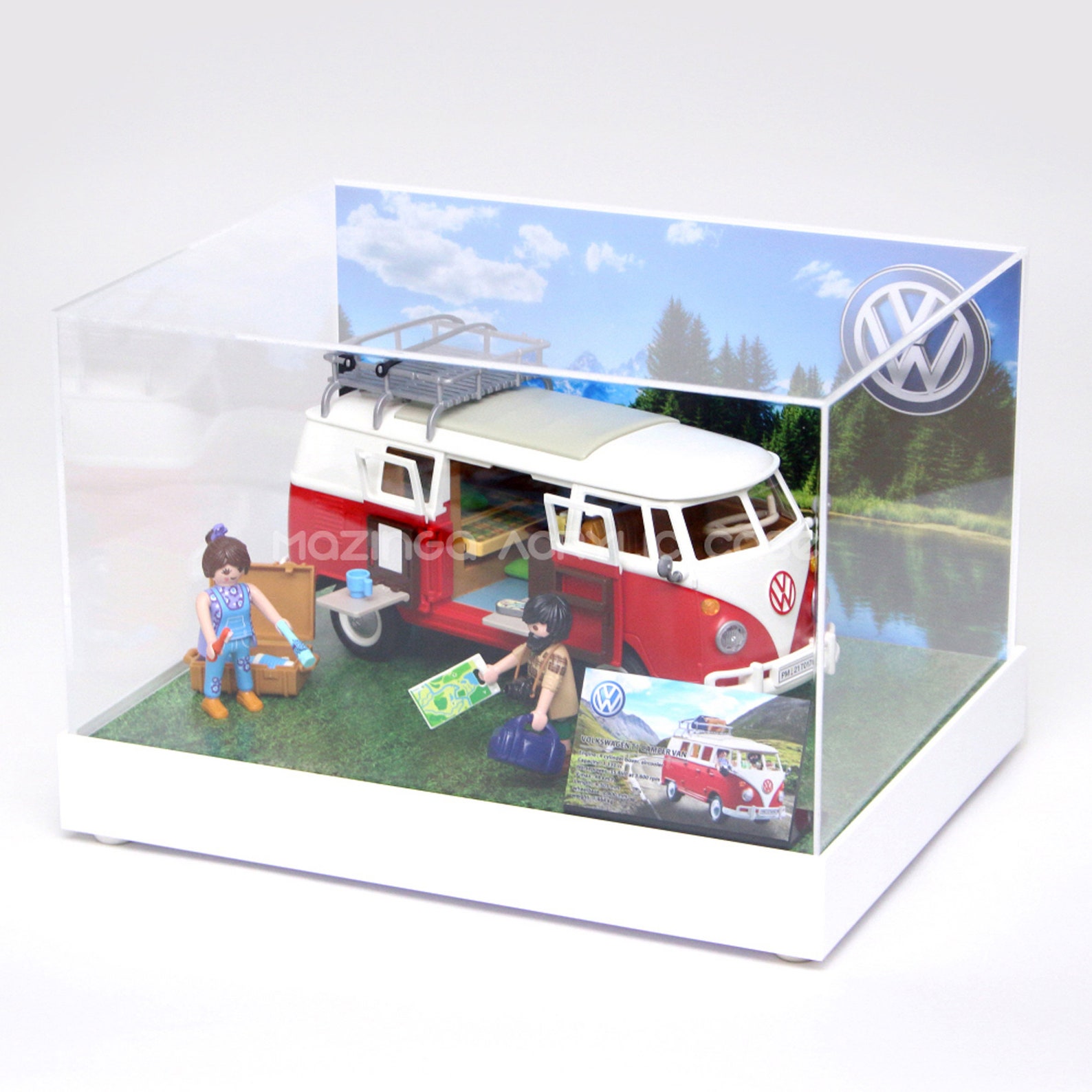 Acrylic Display case for the Playmobil 70176 Volkswagen T1 Etsy