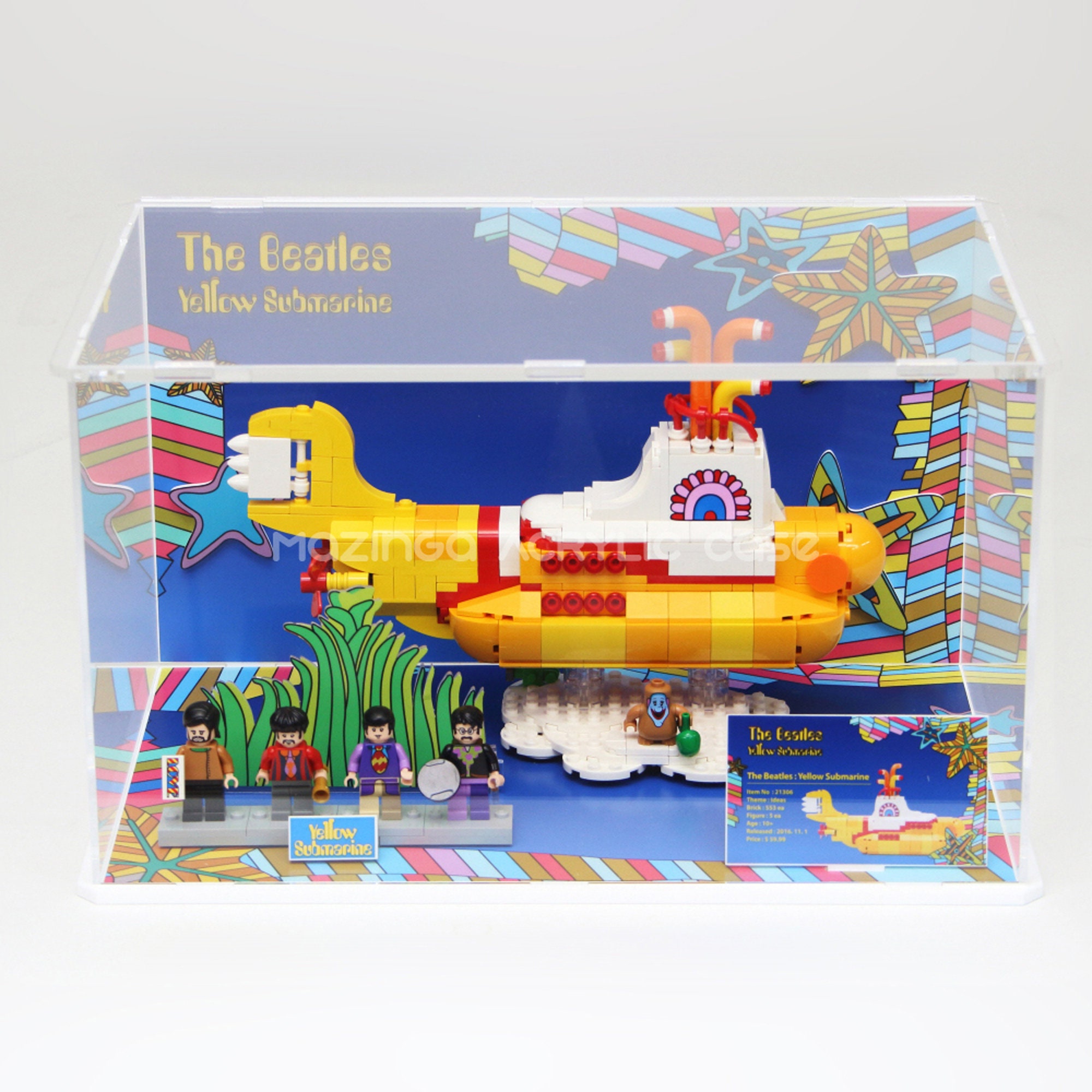 LEGO Ideas 21306 Yellow Submarine Building Kit 【ホット】 oe.main.jp