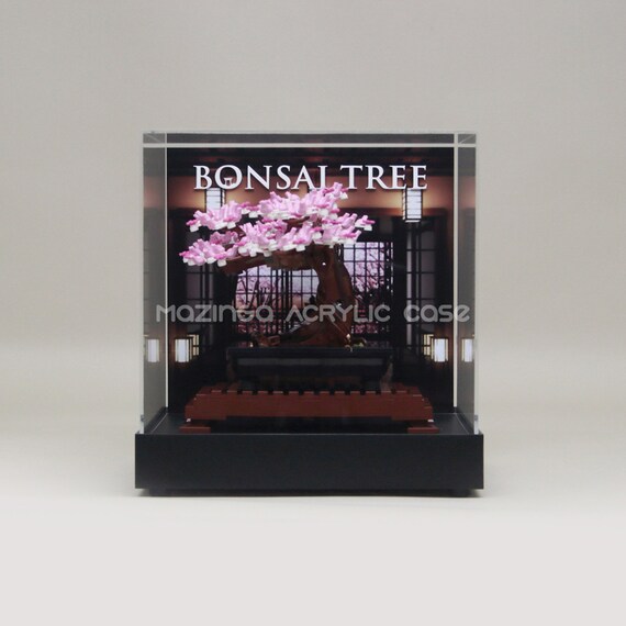 BONSAI TREE Acrylic Display case for the LEGO model 10281 Toys Learning & School Toys & Games