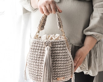 Handgemachte Tasche aus Baumwolle, modische Handtaschen, ein Geschenk für einen geliebten Menschen