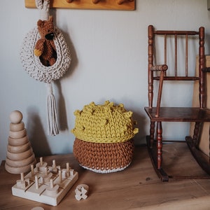 Handmade chestnut basket, Fall home accent, Forest kids room, For Toys, Kids Storage, Autumn Decor, Magical Home, Scandinavian Decor,