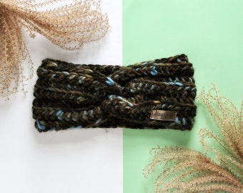 Wool headband, gift for her, crochet wool accessories