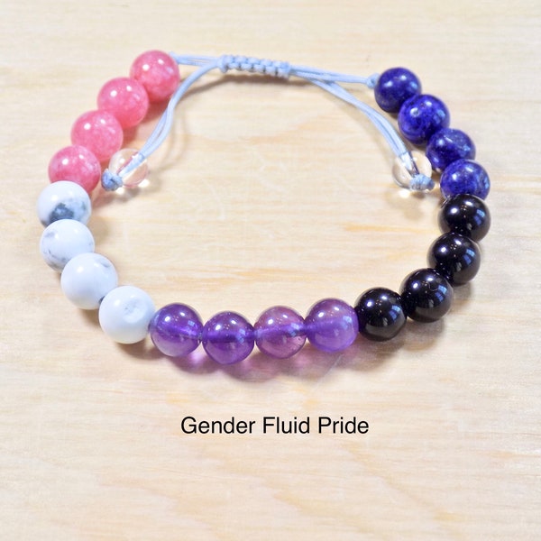 Gender Fluid Pride Bracelet