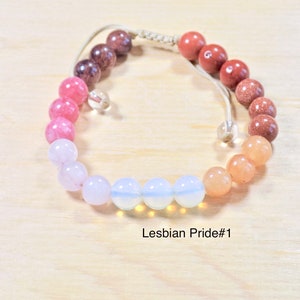 Lesbian Pride Bracelet