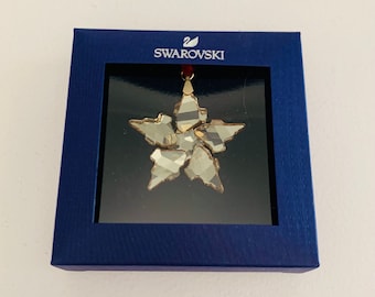 Swarovski - coloured snow flake, Christmas ornament 5583848 in original box