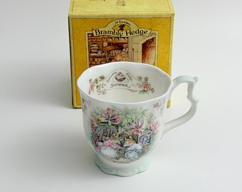 Royal Doulton - Brambly Hedge, Summer beaker / mug in original box