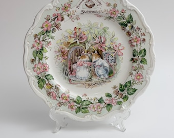 Royal Doulton - Brambly Hedge, Summer 21cm display plate