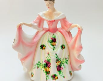 Royal Doulton / Albert - Old Country Roses, porcelain figurine. Made in England