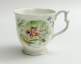 Royal Albert - Beatrix Potter, Jeremy Fisher beaker / mug. First quality