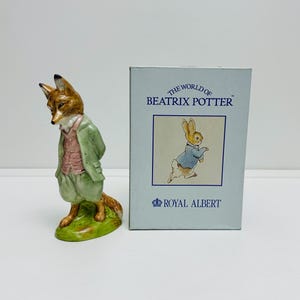 Royal Albert - Foxy Whiskered Gentleman, large 18cm figurine in original box