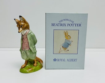 Royal Albert - Foxy Whiskered Gentleman, large 18cm figurine in original box