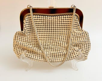 Vintage Glomesh Cream Mesh Evening Handbag – Made in Australia