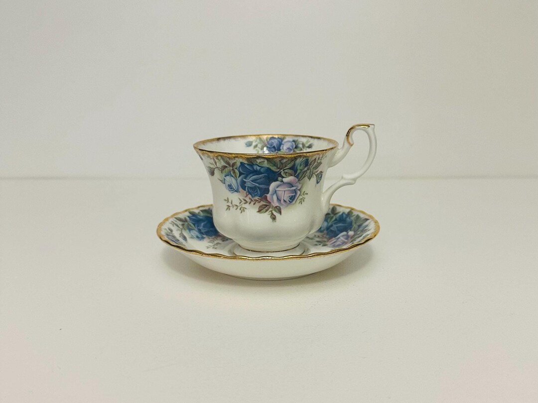 Moonlight Tea Set Royal Albert - Moonlight Rose, Tea Duo (tea Cup & Saucer Set). Made in ...