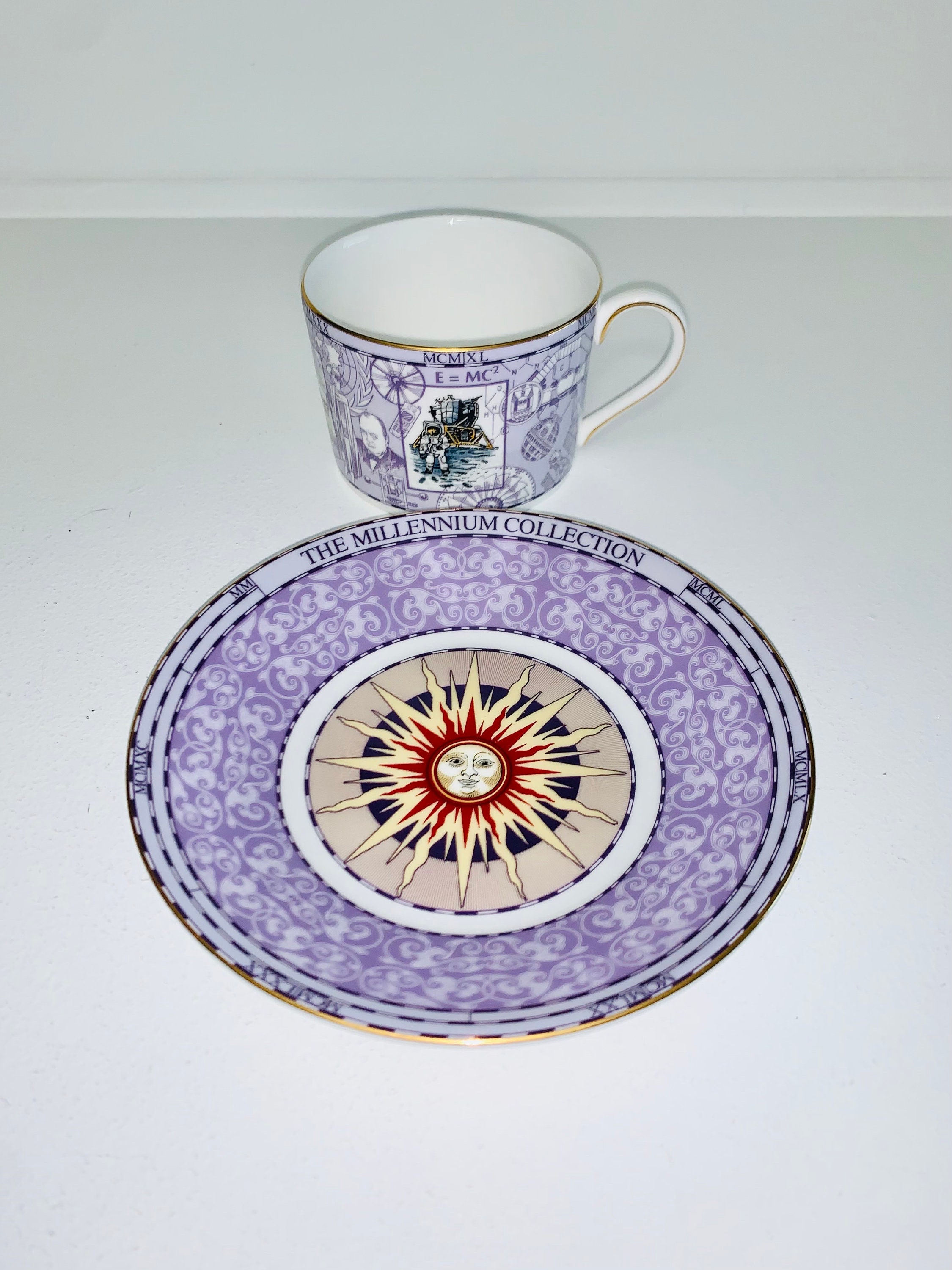 Wedgwood - Millennium Set of 2 Tea Duos, A Celebration of Wedgwood - Millennium Set of 2 Tea Duos, A Celebration of