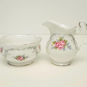 Royal Albert - Tranquillity, small coffee sized sugar and creamer / milk jug