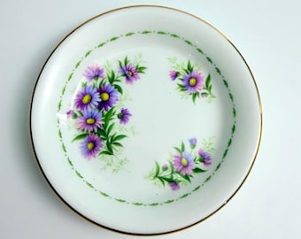 Royal Albert - Flower of the Month, Michaelmas Daisy - September coaster / pin dish