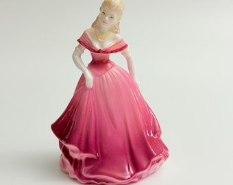 Coalport - Debutante, Amy Porcelain Figurine. Hand Decorated. England
