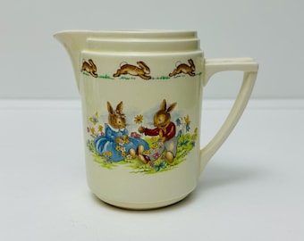 Royal Doulton - Bunnykins, Casino jug Daisy Chains. Barbara Vernon