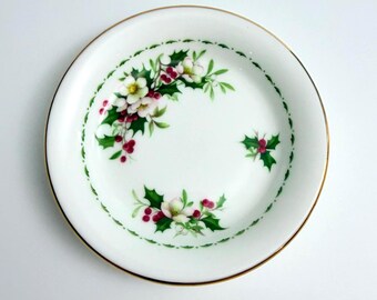 Royal Albert - Flower of the Month, Christmas Rose - December coaster / pin dish