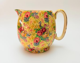 Royal Winton, Grimwades - Welbeck, chintz 12.5cm jug. Made in England